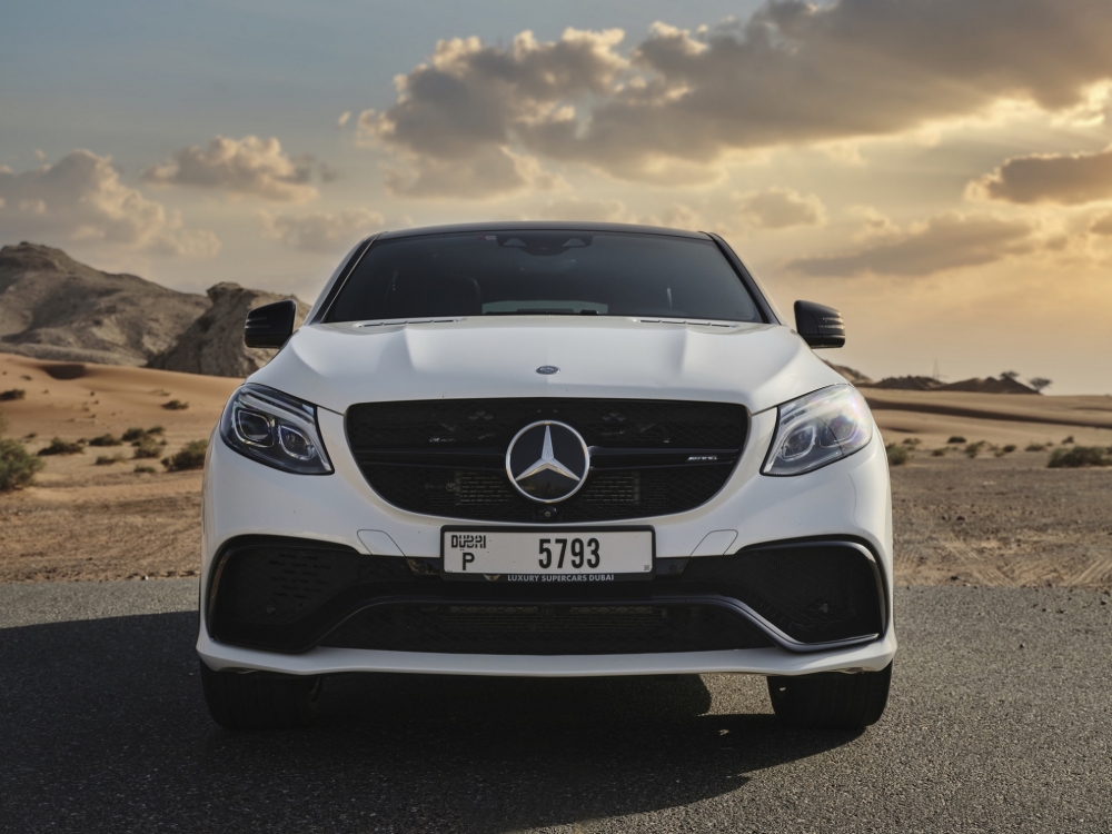 Grey Mercedes Benz AMG GLE 63 Coupe 2018